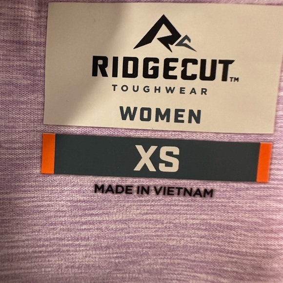 Ridgecut Toughwear Purple Fitted Long Sleeve Tee - Picture 7 of 7